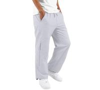 sutelang lurryly Mens Chinos Trousers,European And Solid Color Quick Drying Ice Silk Men's Casual Loose Sports Workwear Overalls