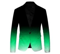 sutelang lurryly Mens Double Breasted Blazer, Smoking Jackets for Men UK, Sporty Modern Leisure British Blazer Regular Fit Business Jacket Stylish Coats Chic Jackets
