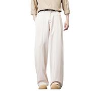 sutelang lurryly Mens Gym Trousers,Casual Trousers Relaxed Fit Straight Leg Comfortable Everyday Wear Soft Breathable Fabric Wide Leg Design For Gentlemen