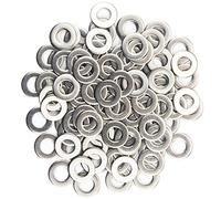 Sutemribor M3x6mmx0.5mm Stainless Steel Flat Washer, 100 Pieces