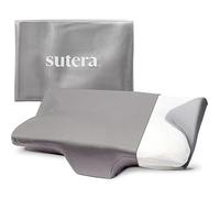 Sutera - Pillow Case for Orthopedic Contour and Cervical Pillow, Zipper Case, Gray Bamboo Cover