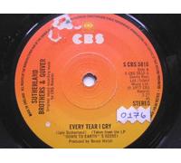 Sutherland Brothers & Quiver - Sutherland Brothers & Quiver Every Tear I Cry 7" CBS SCBS5818 EX 1977 there is handwritten number on label and 2mm drill hole in label rim