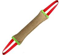 SUTORRY Dog Tug Toy Jute Dog Bite Stick Fine Linen Bite Stick for Dog Training Diao Molar Bite Pick Dog Bite Stick Bite Target Pet Supplies-Green Edge