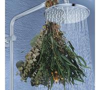 Sutowe 123Pcs Mixed Real Dried Eucalyptus Stems Hanging Eucalyptus Lavender Bouquet Natural Preserved Eucalyptus Leaves Plant Fragrance Bouquet Hanging Decor for Shower Wedding(123pcs)