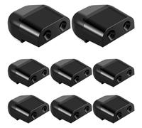 Sutowe 8Pcs Deer Warning Whistle for Car Save Deer Whistle with Self-adhesive Tape Outdoor Deer Whistle Repellent Devices Double Construction Save Deer Whistle Repellent Devices for Car Vehicle Truck