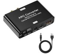 Sutowe RC Audio Extractor HDMI ARC to SPDIF HDMI ARC L/R 3.5mm Jack Stereo Audio Converter for TV and Sonos Soundbar