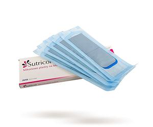 Sutricon Silicone Scar Treatment Sheets - 5 Silicone Gel Sheets of 5 cm x 30 cm Size to Individual Adjustment (Trimming) to The Surface of The Scar.