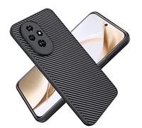 Suttkue for Honor 200 Case,high qualit,PC Material Carbon Fiber,Scratch Resistant,FlexibleFull Protection,Anti-Skid-Black