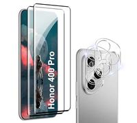 Suttkue for Honor 400 Pro 5G Screen Protector with Camera Lens Protector, 9H Hardness,Anti-Scratch Tempered Glass flim, Case Friendly, Anti-Fingerprint (2+2 PACK)