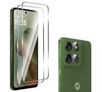 Suttkue for Motorola Moto G56 Screen Protector, 9H Hardness Anti-Scratch Tempered Glass flim, Case Friendly,Anti-Scratch (2+1 PACK)