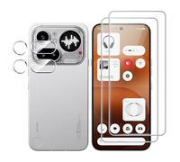 Suttkue For Nothing Phone (4a) Pro [2pack] Screen Protector + [2 pack] Kamera Glass,Anti-Scratch,Bubble-Free Protective Film,High Transparency