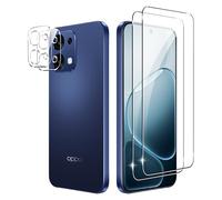 Suttkue for OPPO A6 Pro 5G/4G Screen Protector with Camera Lens Protector, 9H Hardness,Anti-Scratch Tempered Glass flim, Case Friendly, Anti-Fingerprint (2+2 PACK)
