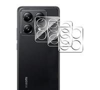 Suttkue for Xiaomi 14T Pro Camera Lens Protector,[Anti-Scratch][Easy to Install][ Black Circle Design ] Case Friendly, High Definition,Tempered Glass,[3 pack]