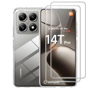 Suttkue for Xiaomi 14T Pro Case wiht screen protector,high qualit,TPU Rubber Soft Skin,Anti-Fingerpirnts,Scratch Resistant,FlexibleFullProtection