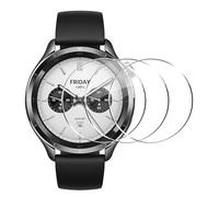 Suttkue for Xiaomi Watch S4 Screen Protector, Case Friendly, Anti-Fingerprint,Anti-Scratch 3 PACK