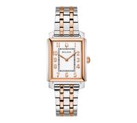 Sutton Rectangular Bracelet Watch - female - Bulova - Watches - White - ONE SIZE - Accessories ONE SIZE