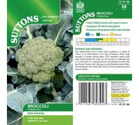 Suttons Seeds Broccoli Blue Finn F1 1 Packet