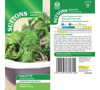 Suttons Seeds Brussels Sprouts Kalette Flower Sprout Mix 1 Packet