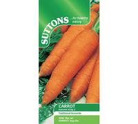 Suttons Seeds Carrot Autumn King 2 4 Packets