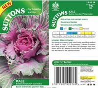 Suttons Seeds Kale Buttonhole Kale Starmaker 1 Packet