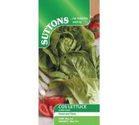 Suttons Seeds Lettuce Little Gem 4 X Seed Packets