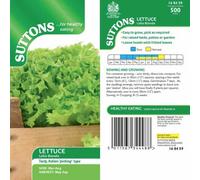 Suttons Seeds Lettuce Lollo Bionda 1 Packet