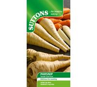 Suttons Seeds Parsnip Tender And True 4 Packets Seeds Grow Your Own Veg