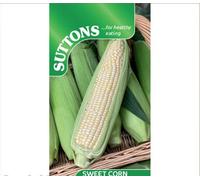 Suttons Seeds Sweetcorn Eden F1 1 Seed Packet Grow Your Own