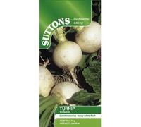 Suttons Seeds Turnip Snowball 1 Packet
