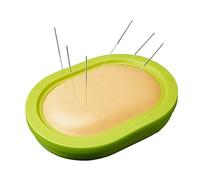 Suture Pad Acupuncture Training Kit, Human Skin Silicone Acupuncture Model with Needle Practice Tools for Training and Practice, Gift for Med School Students