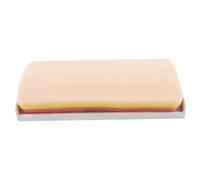 Suture Practice Pad Three Layer Silicone Medical Training Pad Realistic Texture Suture Practice Kit for Students Doctors Nurses Advanced Skill Training Medical Supplies