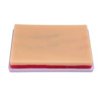 Suture Training Model, 3-Layer Skin Injection Exercise Pad, Reusable Suture Exercise Model, 4 Veins and 3 Layers, Human Body Anatomy, Silicone Sponge, Injection Pad Training