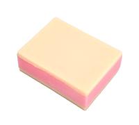 Suture Training Model, Silicon Skin Suture Pad Refill Suture Practice Pad for Suture Kit, 2 Silicone Skin Layers Surgical Skin Injection Practice Pad for Medical Students Doctors Nurses Practi