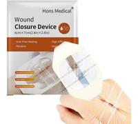 Sutures Adhesive Bandages 4 PCS Surgical Laceration Repair Without Sew Quick Clot Emergency Wound Closures Device