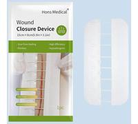 Sutures Adhesive Bandages Surgical Laceration Repair Without Sew Quick Clot Emergency Wound Closures Device White 15cm