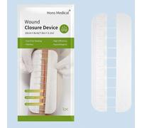 Sutures Adhesive Bandages Surgical Laceration Repair Without Sew Quick Clot Emergency Wound Closures Device White 20cm