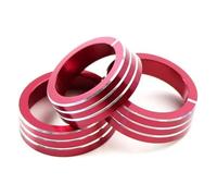 SUTVCM AC Climate Control Ring Knob Covers for MK6 for Golf for Jetta Air Conditioning knob