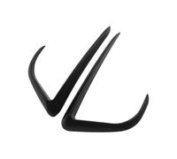 SUTVCM Auto Car Front Bumper Splitter Spoiler Fog Light Trim Tuning For Tesla For Model Y 2021-2024 Accessories(Matte black)