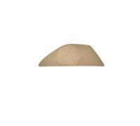 SUTVCM Automotive instrument panel LHD Interior Front Door Horn Loudspeaker Cover Sound Audio Speaker Panel For 5 Series F10 F11 523 525 530 535(Left beige)