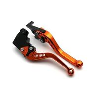 SUTVCM Brake Clutch Lever for 675 for Street Triple R RX 2009-2016 for Daytona 675 2006-2017 for Speed Triple 2008-2010 Motorcycle Long Short Brake Clutch Levers(A,Short)