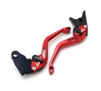 SUTVCM Brake Clutch Lever Motorcycle Adjustable Short Brake Clutch Levers for X-11 X11 NK for Naked Bike CB 1100 SF CB1100 CB1100SF 1999 2000 2001 2002(RED)