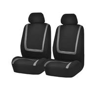 SUTVCM Car Front Seat Covers Breathable Cushion Vehicle Protector Driver Interior Accessories Seat Protectors(Gray-2 Seats)