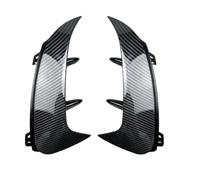 SUTVCM Car Spoiler Rear Splitter For Mercedes For Benz CLA W177 Hatchback A45 A35 A180 A200 A220 AMG 2019+ Rear Bumper Spoiler Side Canard Air Vent(HB Carbon Look)