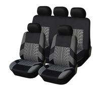 SUTVCM For A4L A6L A5 A3 A2 A1 A7 A8 Q2 Q3 Q5 Q7 R8 Car Seat Cover Front Rear Protect Cushion Seat Protectors(5 seats-gray)