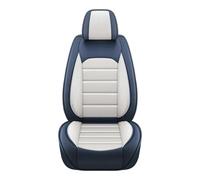 SUTVCM For Universal SUV Car Seat Covers Front Rear Split Protector Four Season Seat Protectors(Blue-White)