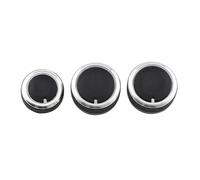 SUTVCM for VW for Golf 5 MK5 for Jetta for Tiguan for Touran for Passta B6 B7 3C Air Conditioning Knobs Air Conditioning knob(Black)