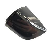 SUTVCM for VW for Golf 6 MK6 for Passat for Sharan for Scirocco 1K8837879 Front Left Door Handle Lock Cylinder Cap Key Cover Outer Door Handle Cap(Dark Black-LC9X)