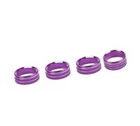 SUTVCM for Wrangler JL JLU for Gladiator JT 2-Door 4-Door 2018-2024 Air Conditioning Volume Radio Button Knob Cover Air Conditioning knob(Violet)