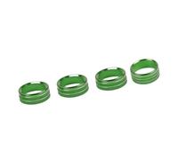 SUTVCM for Wrangler JL JLU for Gladiator JT 2-Door 4-Door 2018-2024 Air Conditioning Volume Radio Button Knob Cover Air Conditioning knob(Green)