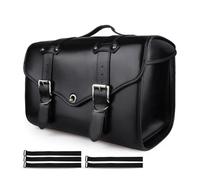 SUTVCM Motorcycle Storage for Rebel Cruiser Scooter Ravel Sissy Bar Motorcycle Tail Side Saddlebag Waterproof Luggage Bag(Black)